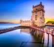 World_78 Belem Tower on the Tagus River, Lisbon, Portugal