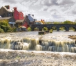 Ireland_85 Beautiful cascades of Ennistymon, Co. Clare, Ireland