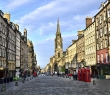 Scotland_100 View down the historic Royal Mile, Edinburgh