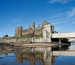 Wales_33 Conwy Castle at low tide 