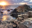 Ireland_42 Sunset at Giant's Causeway, N Antrim, Northern Ireland
